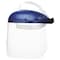Sellstrom 390 Series Face Shield, Single Crown, Pinlock, Clear  Anti-Fog Acetate, 8 in x 12 in x .040 in S39040 - alternate 1